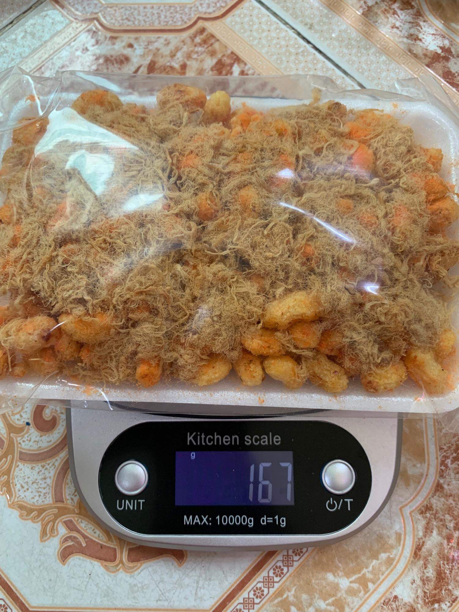 Nui chiên giòn lắc phomai chà bông 160g