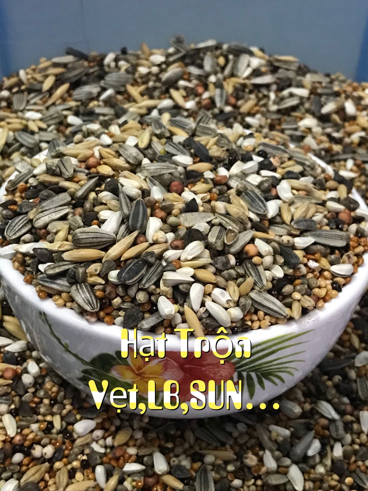 Hạt trộn vẹt,lb,sun,cokatiel…