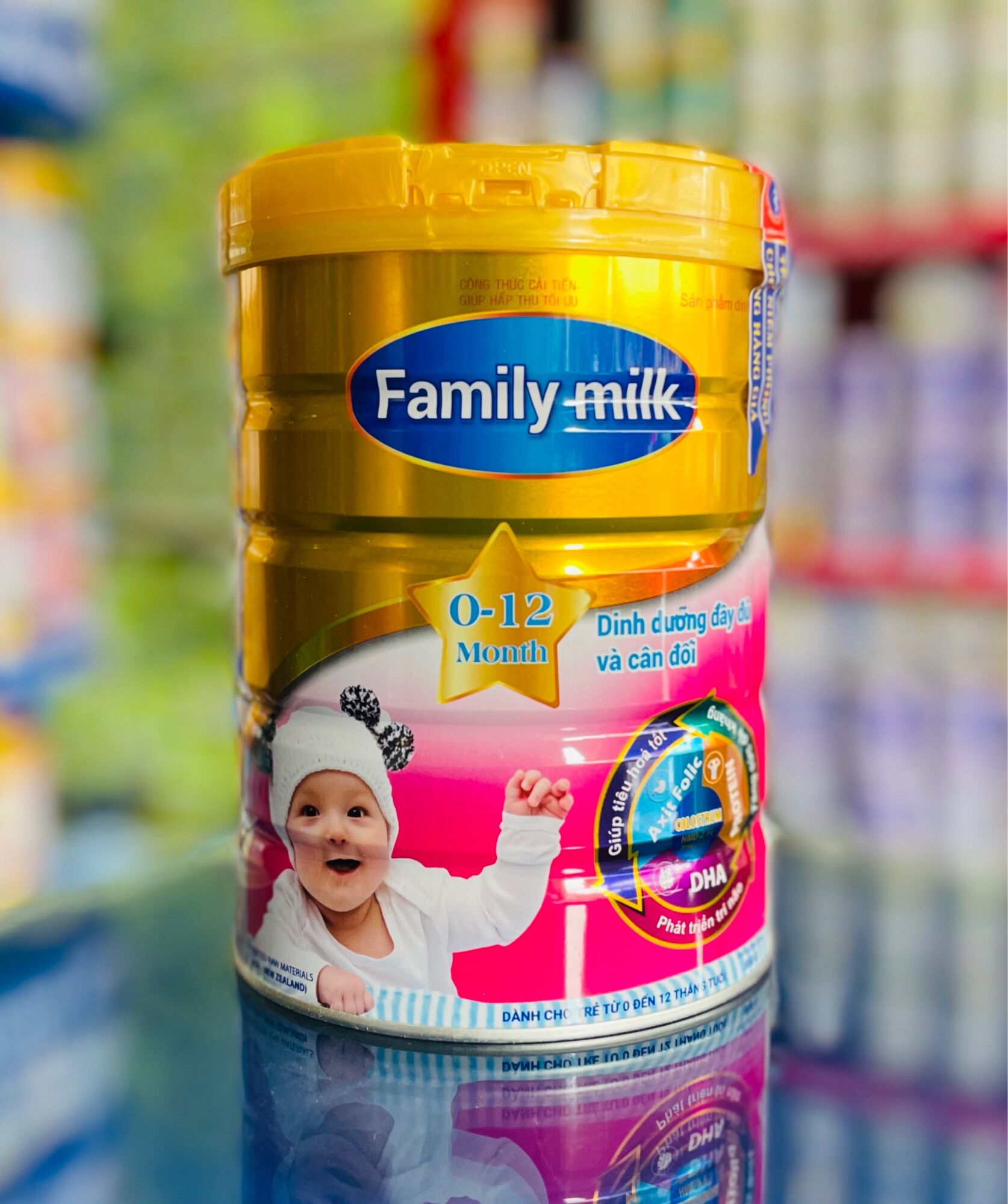 Sữa bột family milk 0-12 tháng