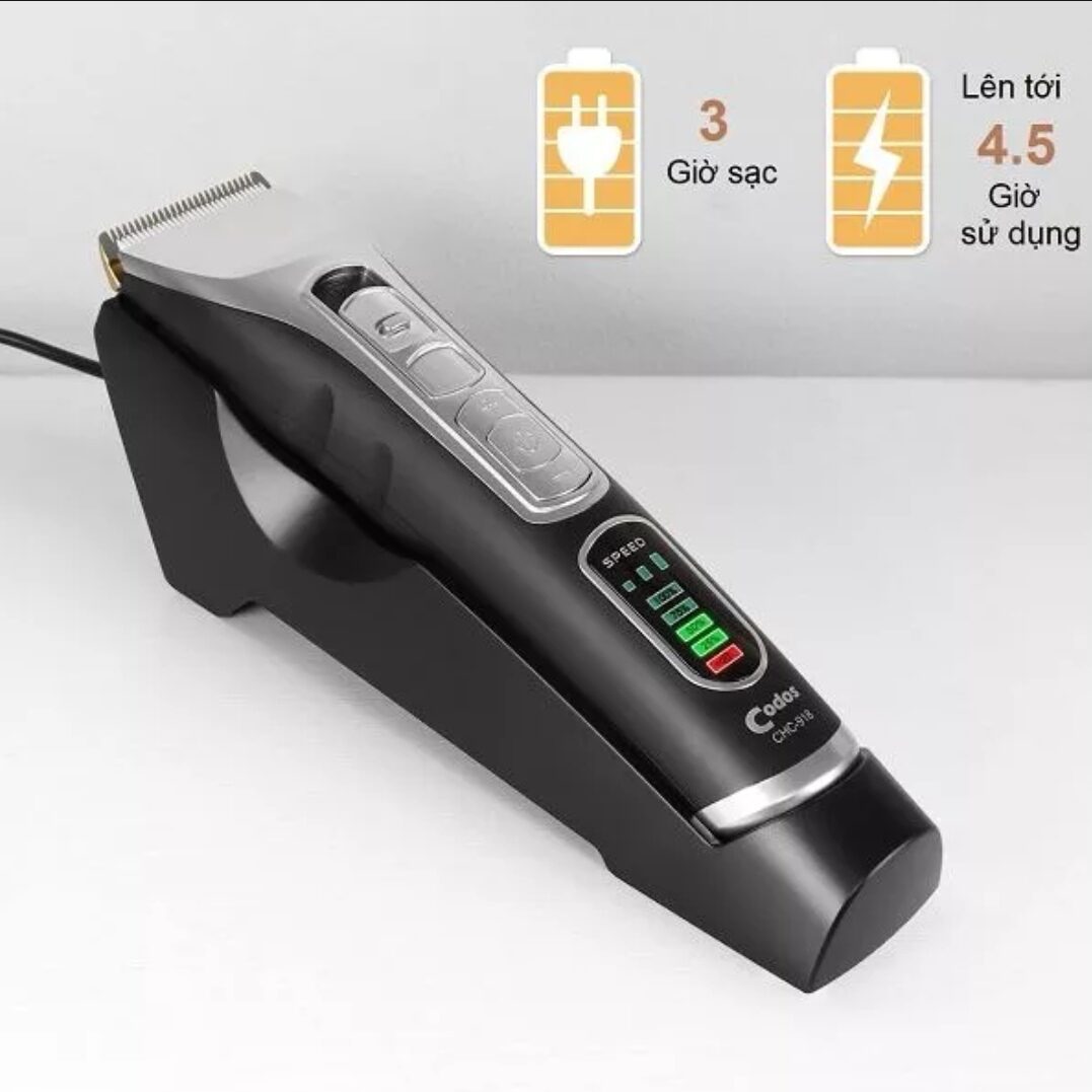 🇻🇳[XẢ HÀNG] Tông đơ cắt tóc codos CHC-918 hàn quốc cao cấp