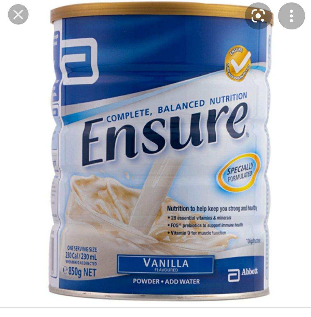 Sữa Bột Ensure Úc Vị Vani (850g)