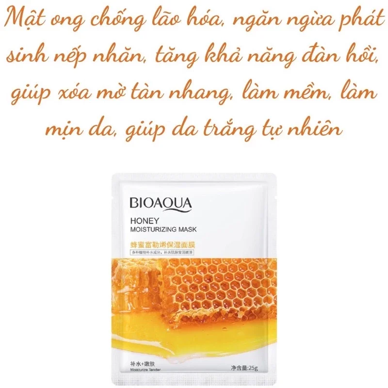 Mặt nạ tinh chất mật ong Hchana