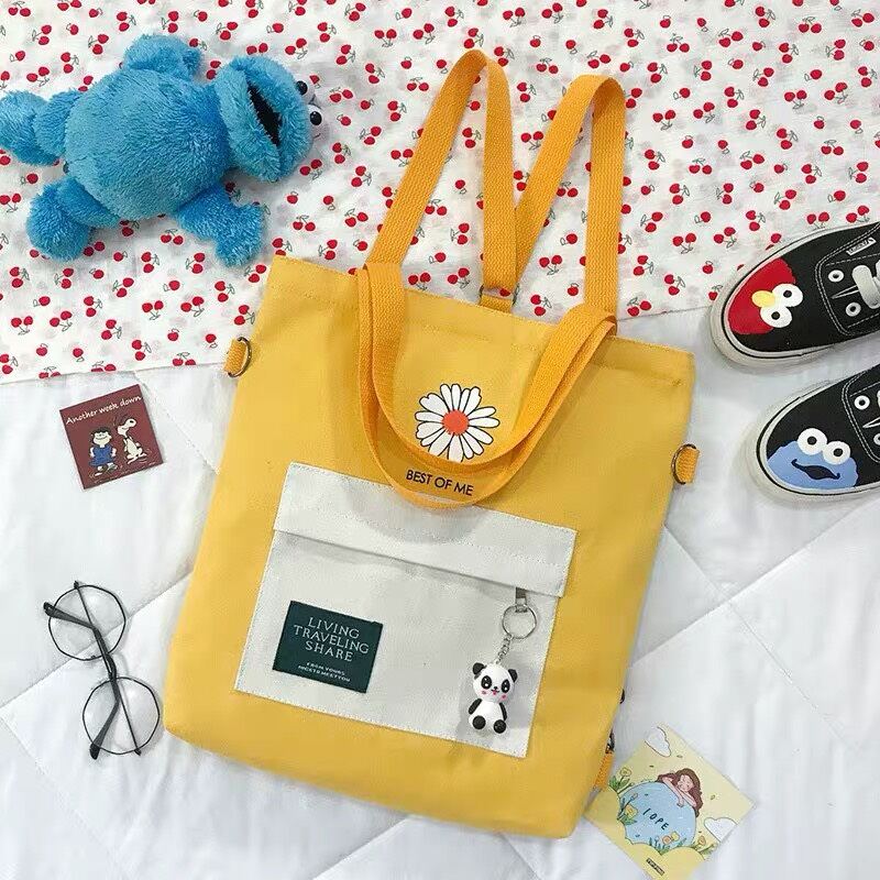 TOTE ĐEO 2 KIỂU _ Hoa cúc