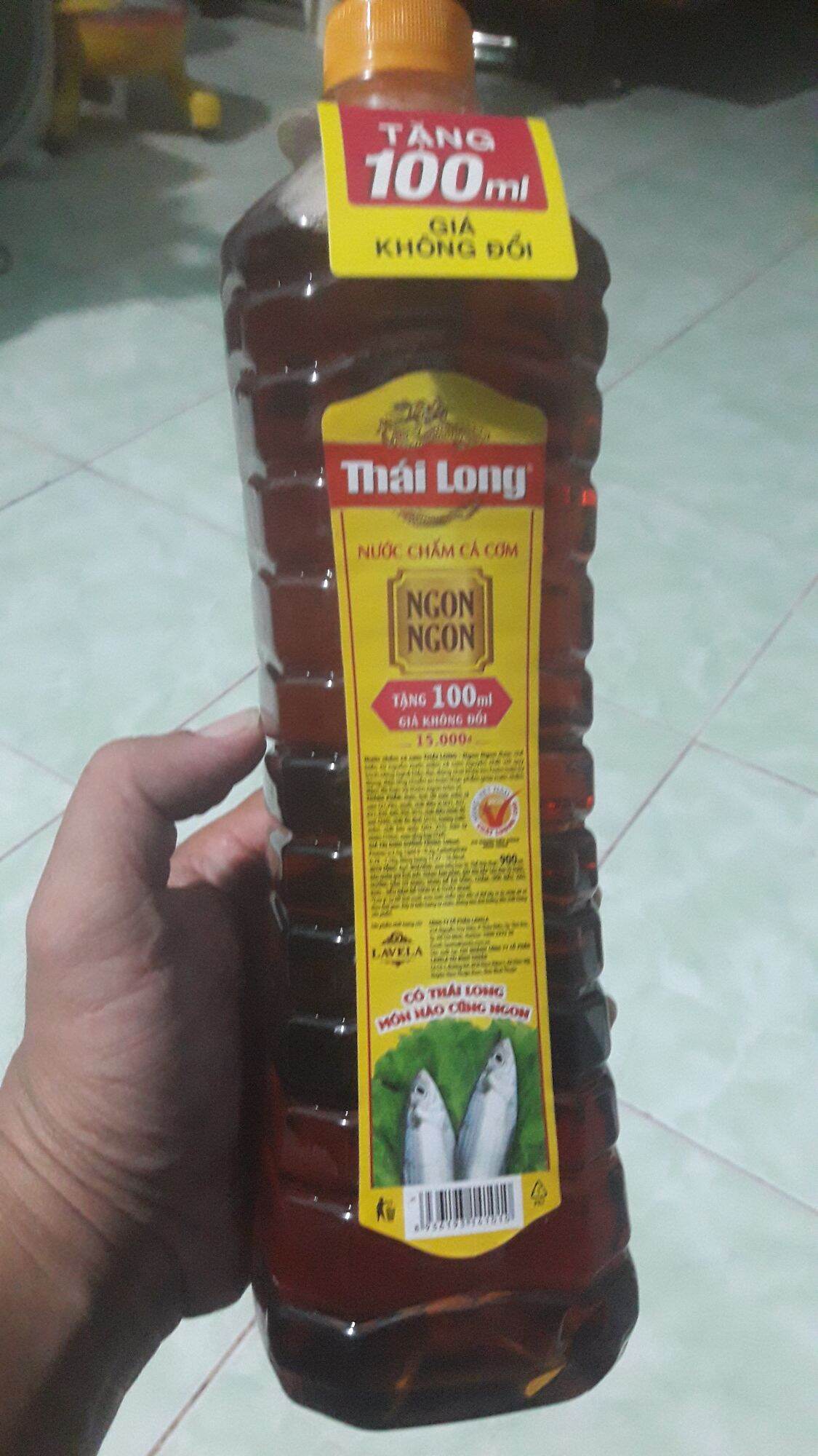 Nước mắm cá cơm -ngon ngon 900ml