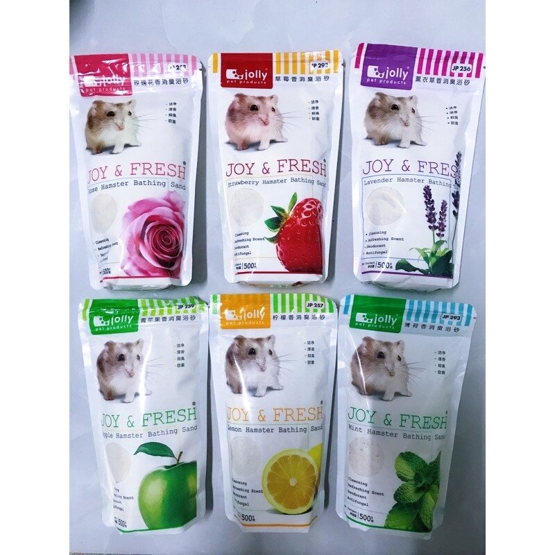 Cát tắm Jolly 500g nhập khẩu cho Hamster