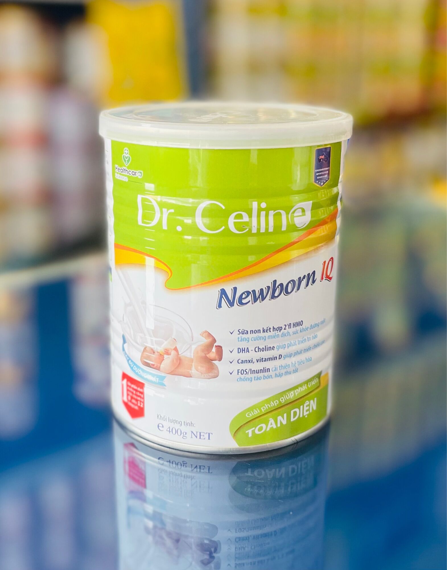 [Combo 2 Lon] Sữa Bột Dr.Celine Newbron IQ (900g)