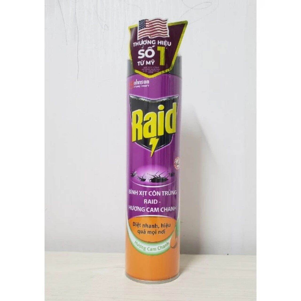 Bình xịt muỗi Raid 520ml