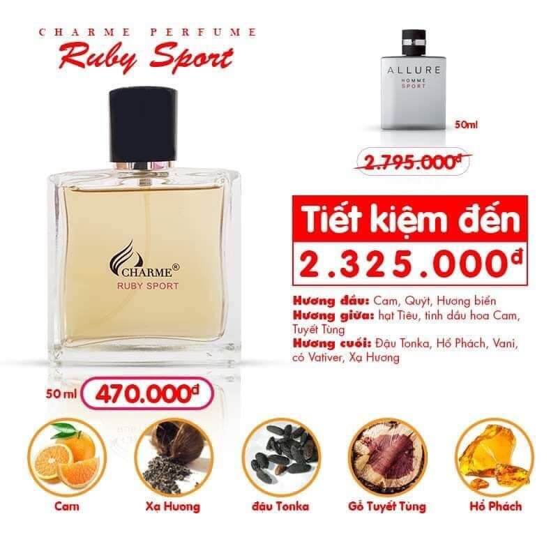 Nước Hoa Ruby Sport 50ml