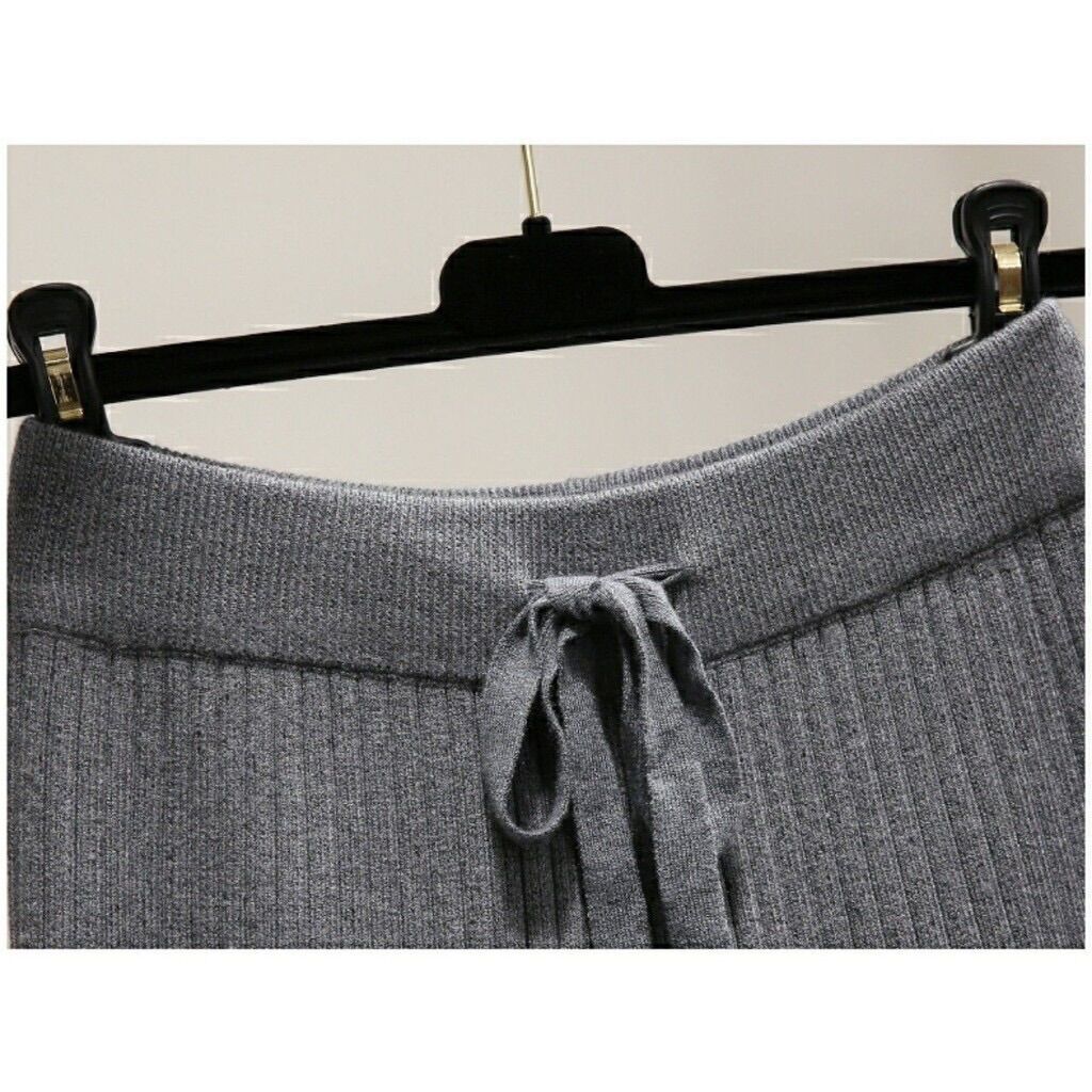 Quần Jogger nữ Bo gấu Chất Thun Len M107