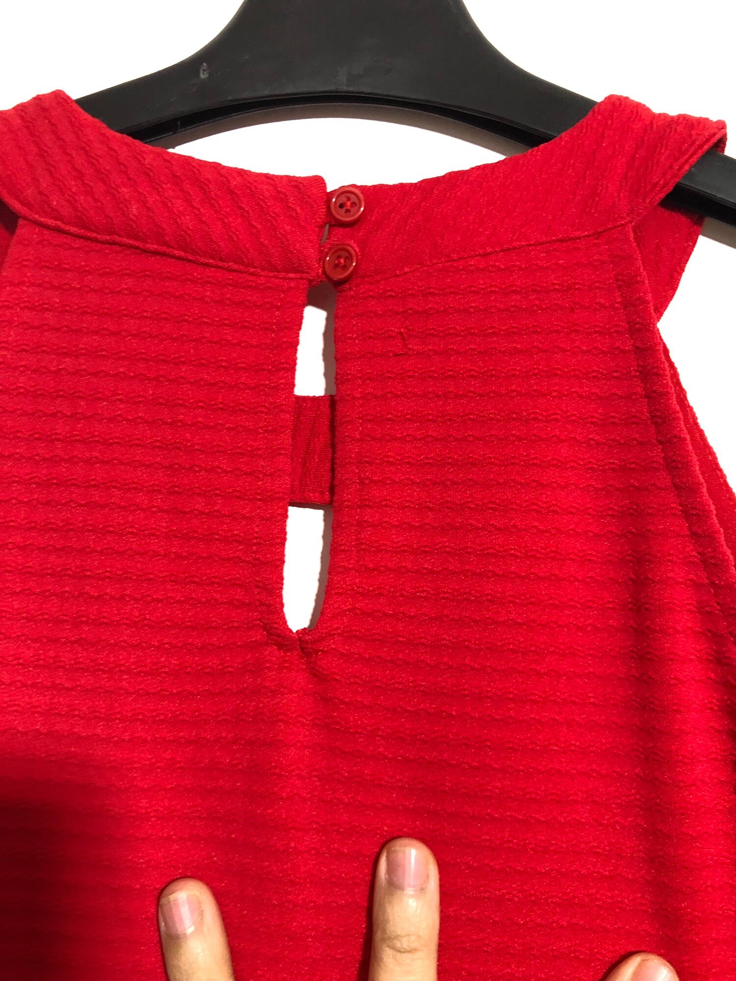 đầm cổ yếm xuất dư size M L