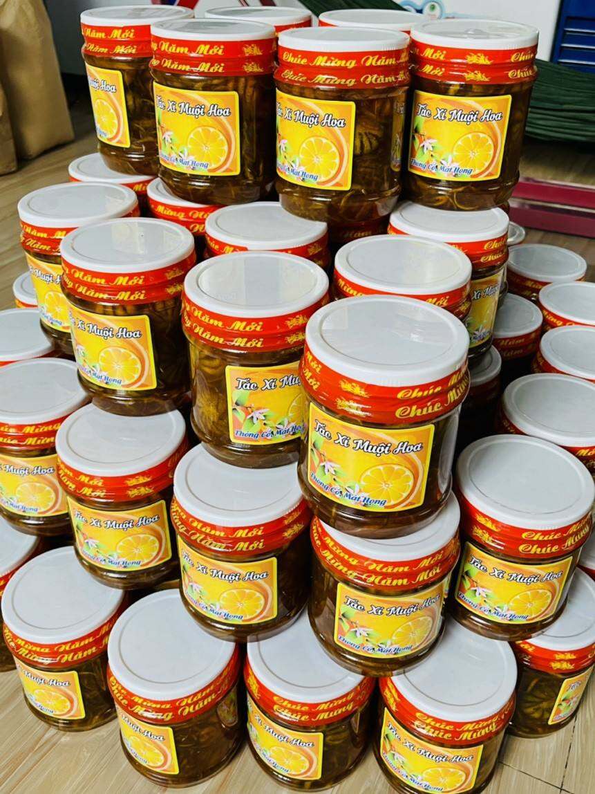 1kg tắc xí muội hoa đường phèn bao ngon