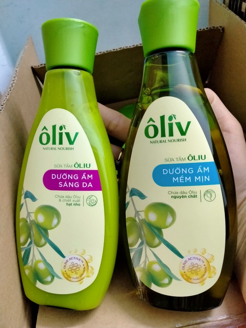 sữa tắm oliv dưỡng da Provence 250ml