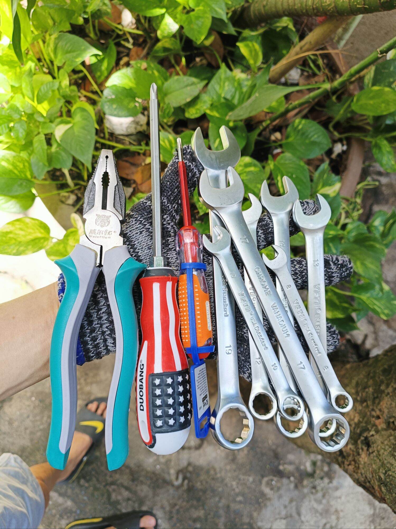 Bộ dụng cụ sửa chữa 10 chi tiết cao cấp
