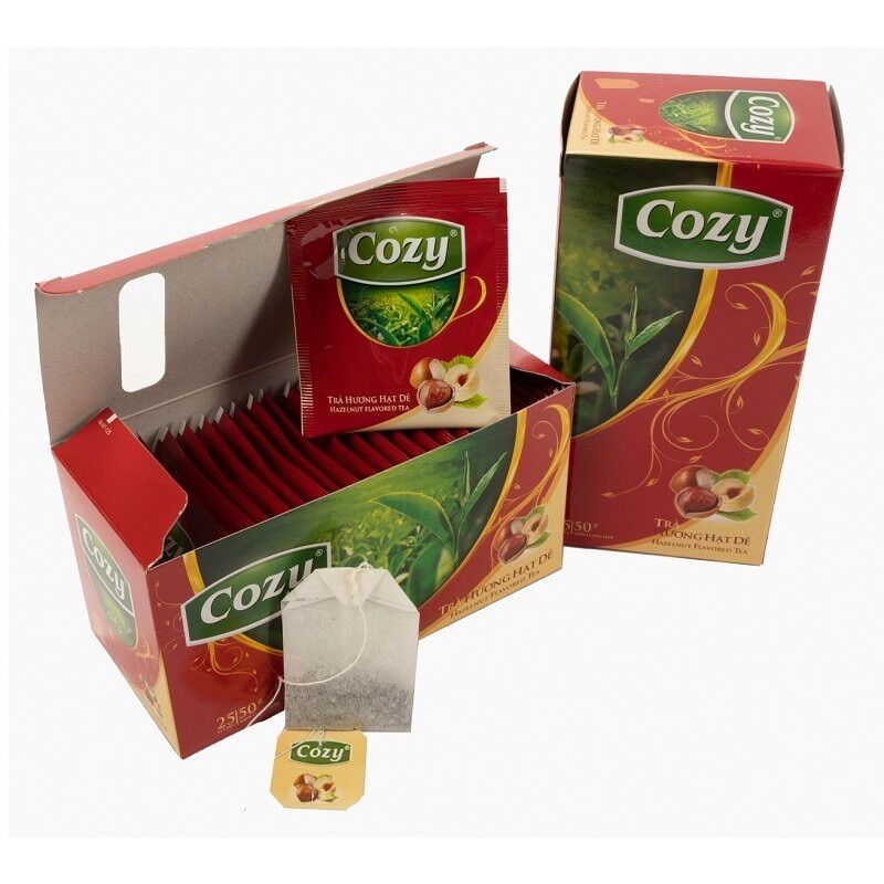 COMBO 25 GÓI TRÀ ĐÀO TÚI LỌC COZY