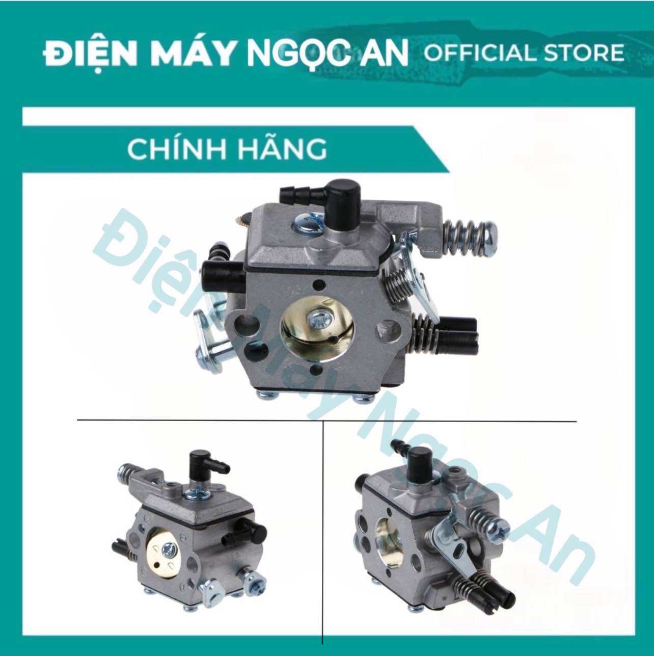 Chế Hoà Khí - Bình Xăng Con Máy Cưa 5200