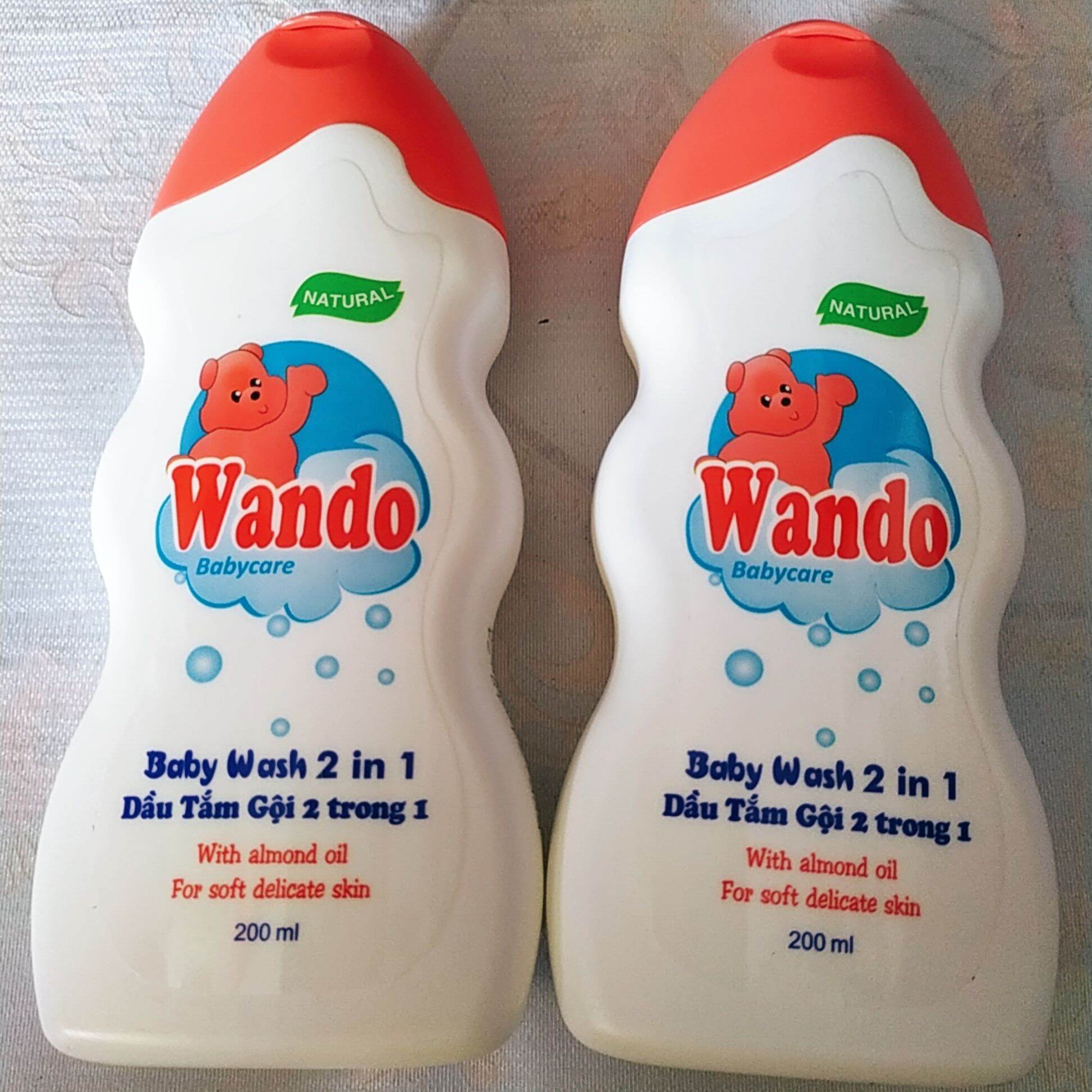 Wando - dầu tắm gội cho bé 200ml