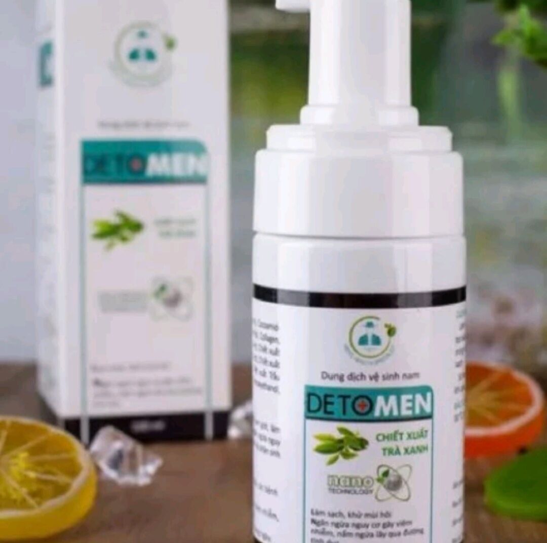 dung dịch vệ sinh nam detomen lọ 50ml