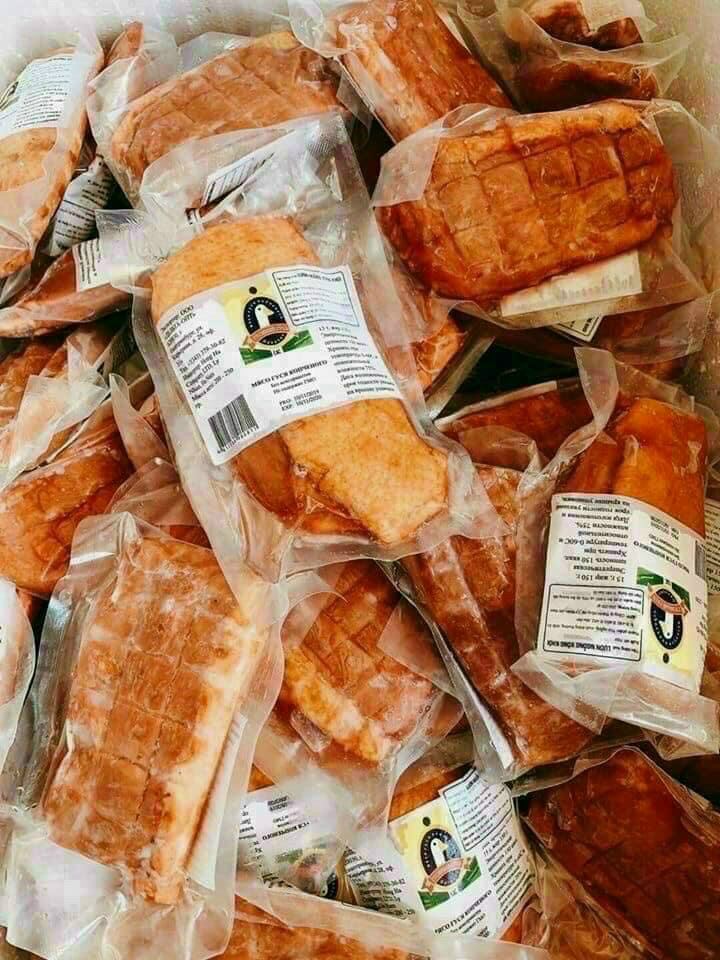 Lườn ngỗng Hun khói Nga