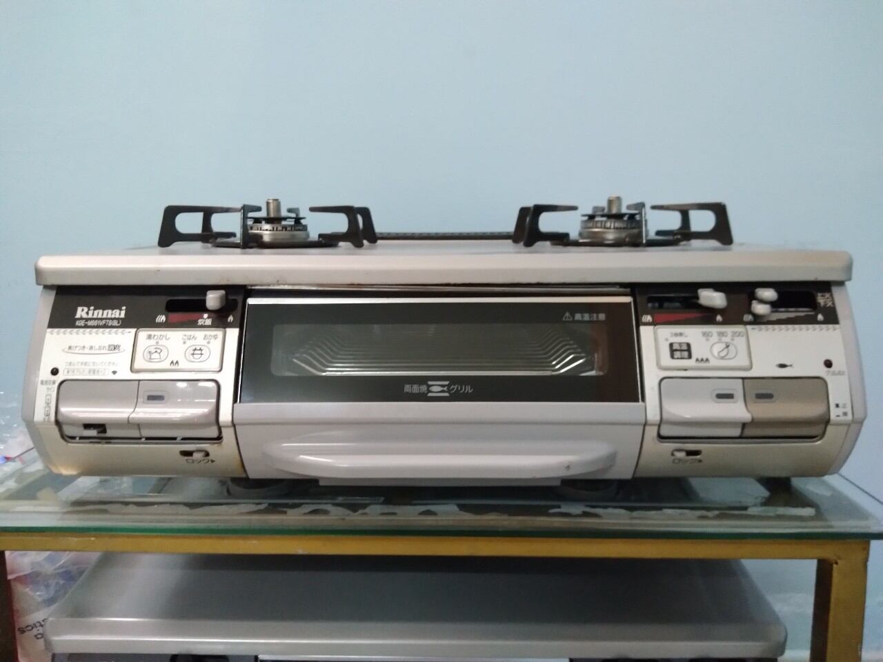 [HCM]BẾP GAS RINNAI CHỐNG CHÁY NỒI NỘI ĐỊA NHẬT BẢN