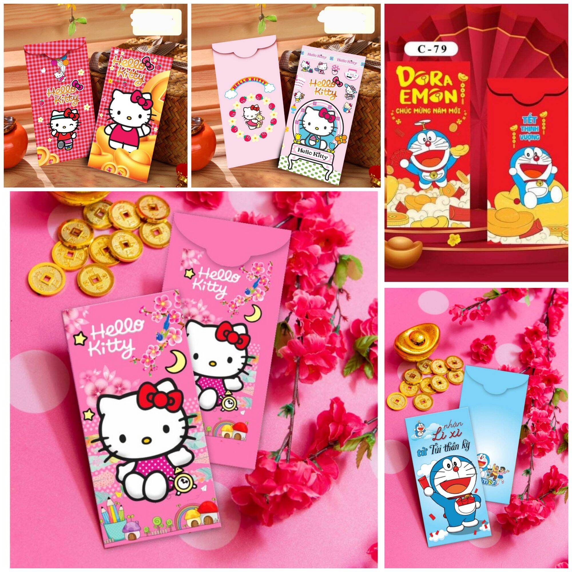 🌸bao lì xì hello kitty