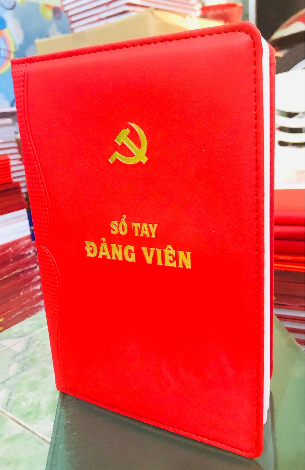 Sổ Tay Đảng Viên bìa da