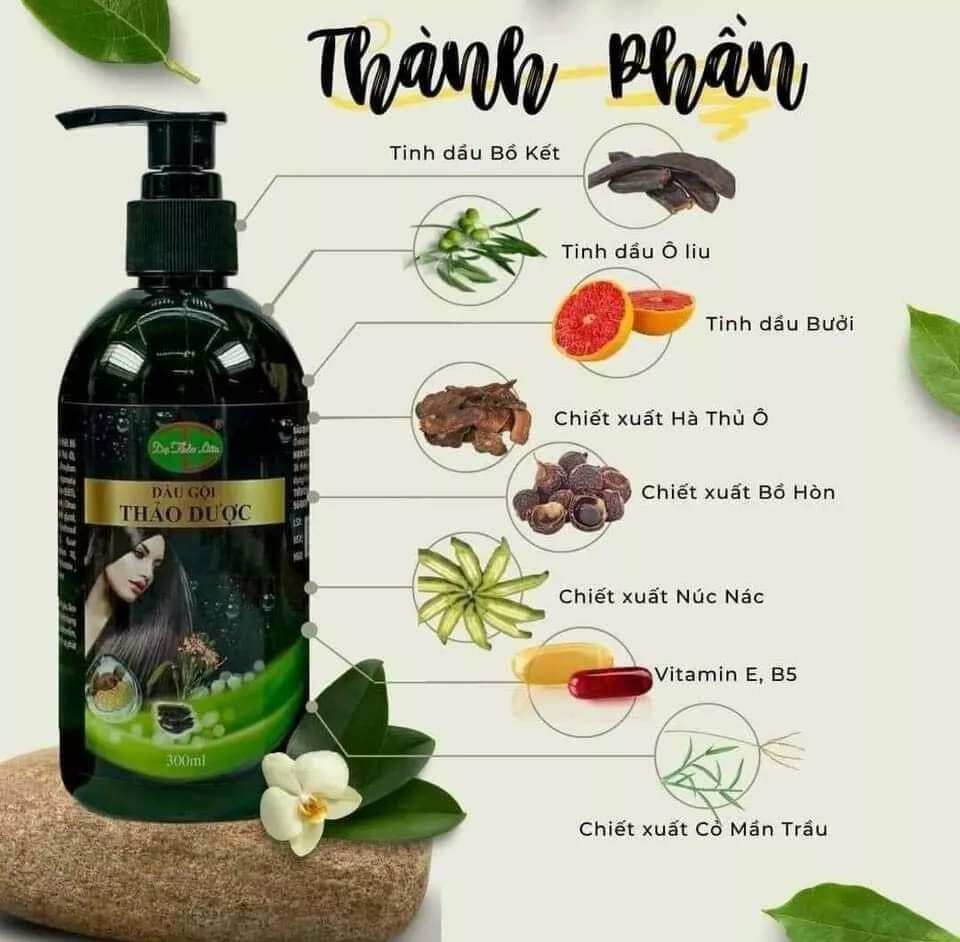 Dầu gội Thảo dược Dạ Thảo Liện