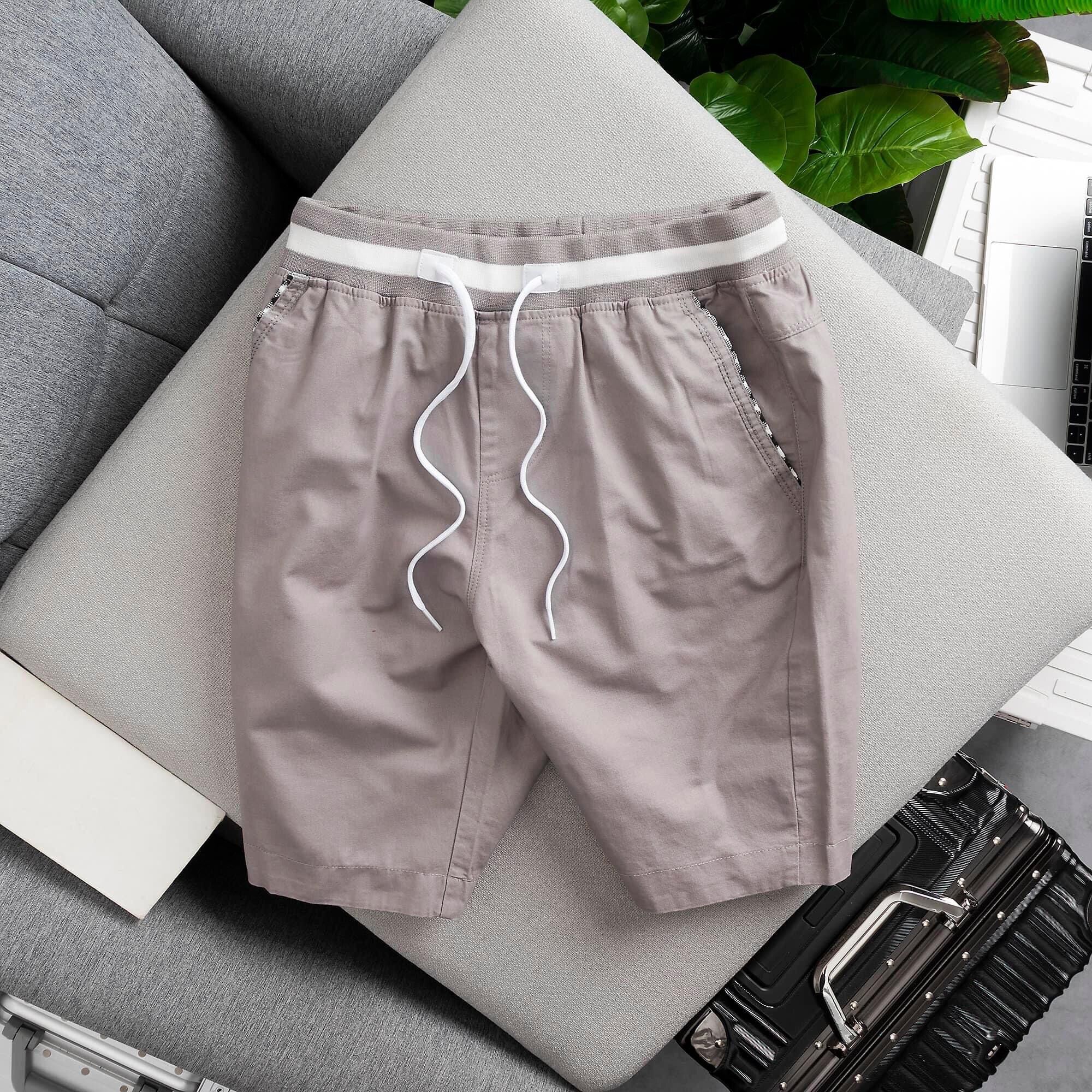 Quần Sọt Nam Lưng Thun Kaki