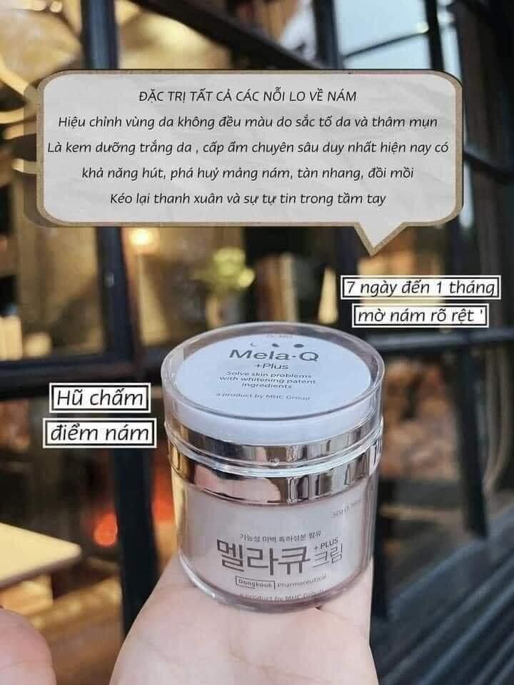 Kem sạch nám Mela Q Hàn Quốc