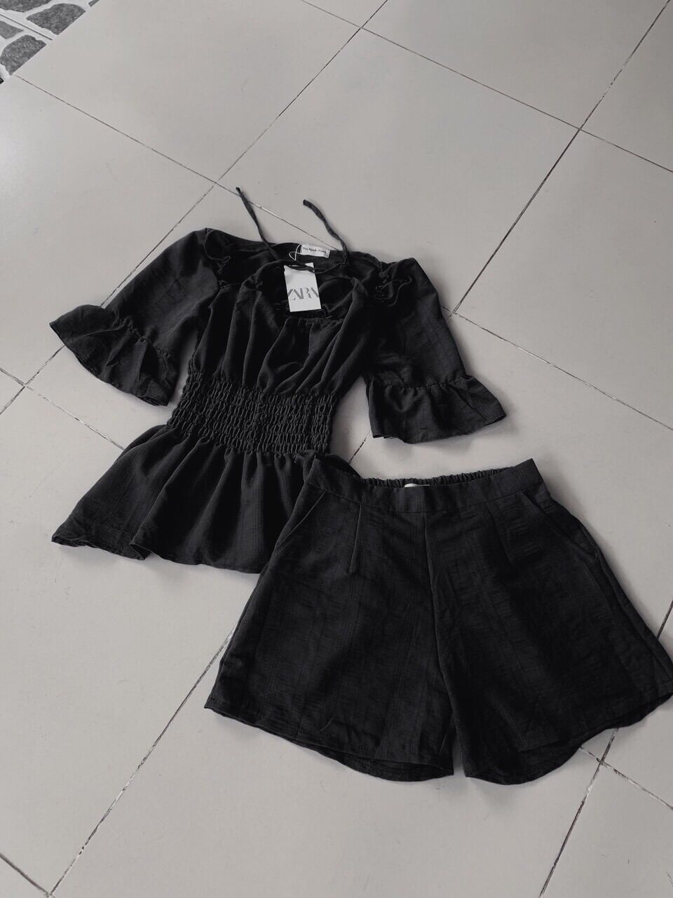 Set áo yếm + short