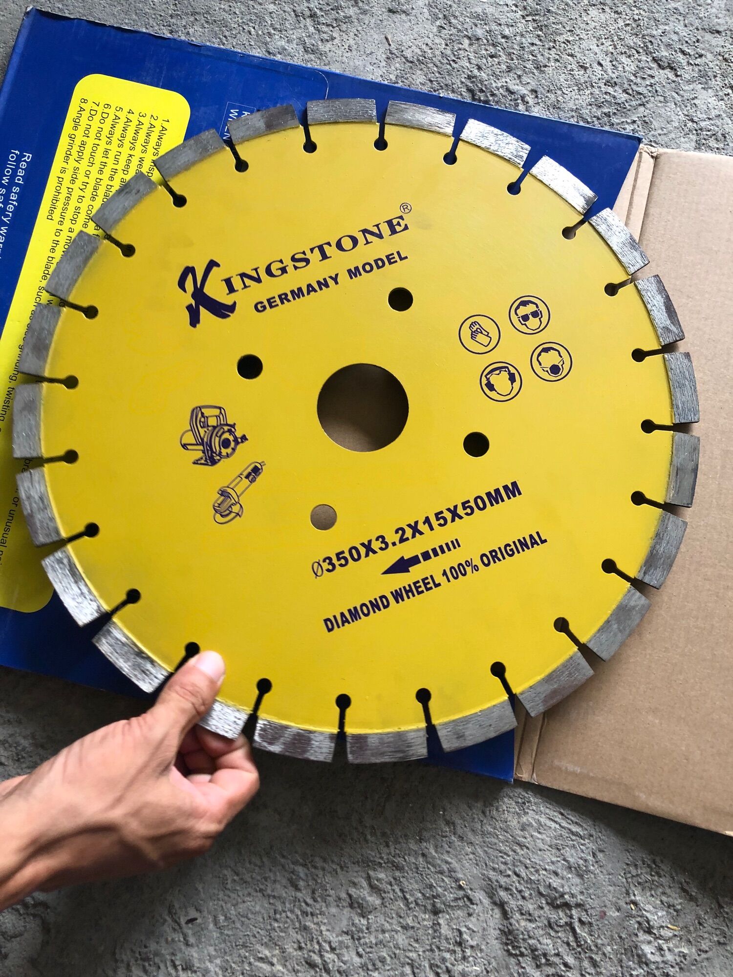 LƯỠI CƯA CẮT BÊ TÔNG KINGTONE MADE IN GERMANY