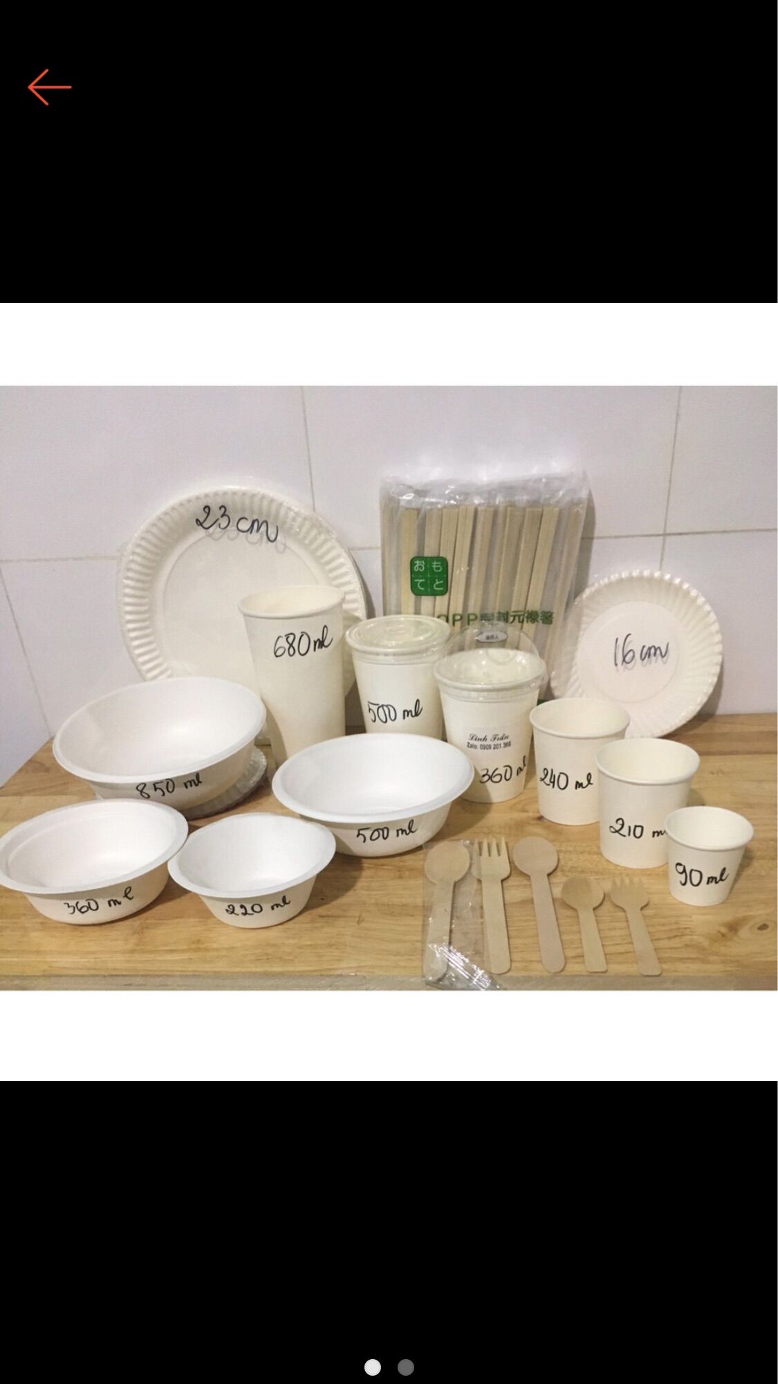 [HCM]SET 10 CHÉN GIẤY