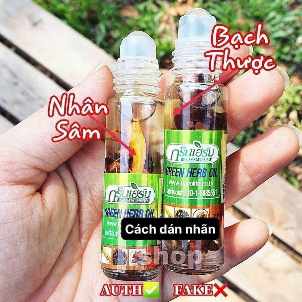 Dầu Lăn Nhân Sâm Thái Lan