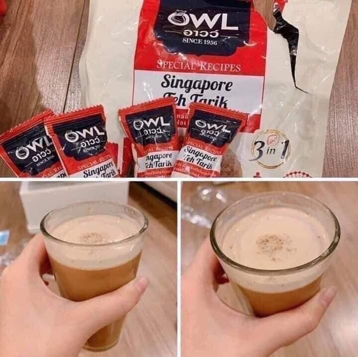 Trà sữa OwL nhập khẩu singapore 12 gói