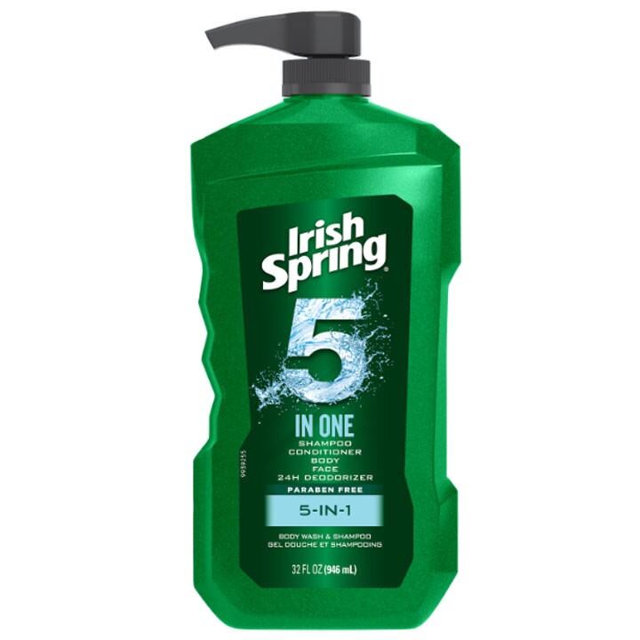 Sửa Tắm IRISH SPRING 5IN1 CHO NAM 946ML