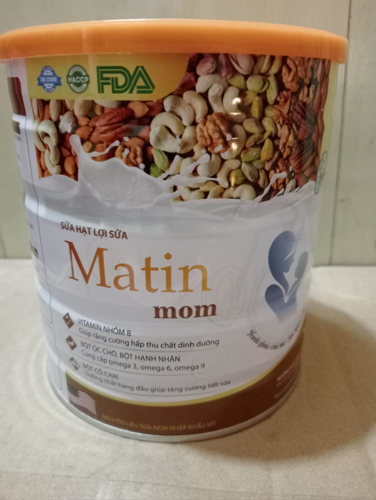 Sữa hạt lợi sữa matin mom 650g