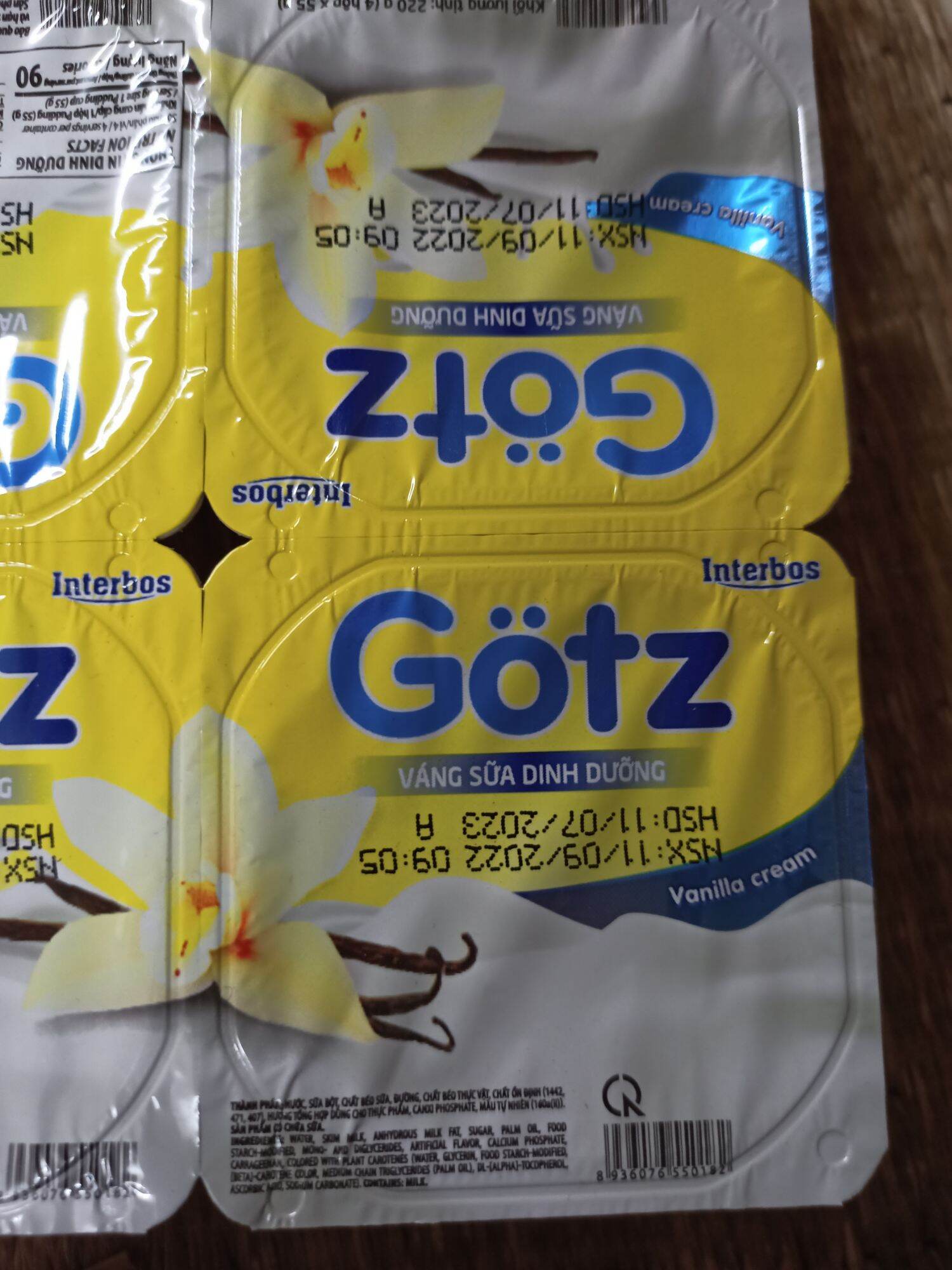 24 HỘP(  6 VĨx 4H) VÁNG SỮA GOZT, CÔNG NGHỆ ĐỨC,