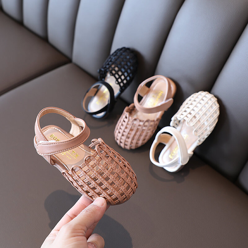 Giày Đi Học Mùa Hè Chống Trượt Đế Mềm Cho Bé Gái Giày Búp Bê Cho Bé Gái Từ 0-3 Tuổi Giày Trẻ Em Học Tập Giày Trẻ Em