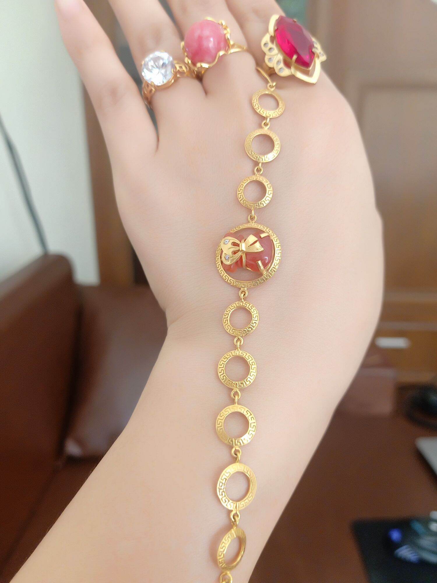 [FREESHIP] LẮC TAY  DÀNH CHO NỮ, VÀNG TÂY NON TUỔI