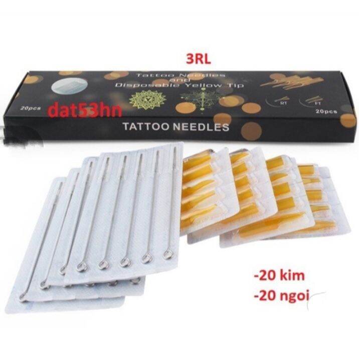 Kim xăm hình và ngòi 9RL chạy khung 20 chiếc