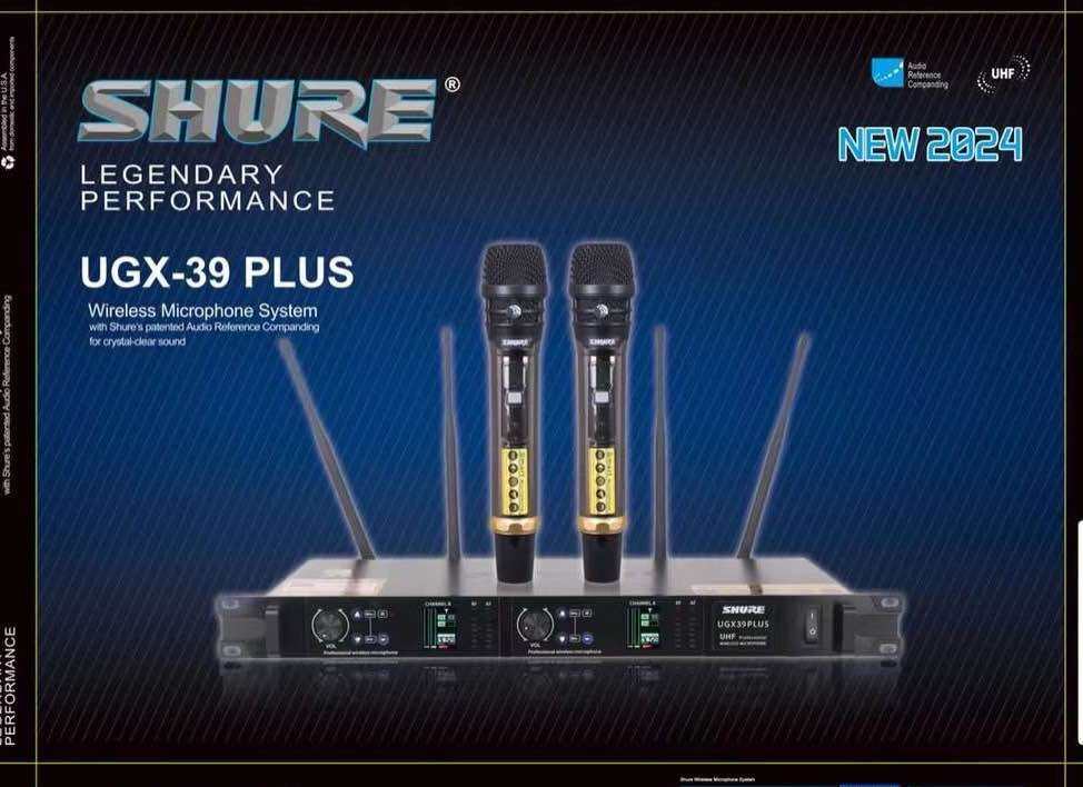 Mic shure ugx 39 plus