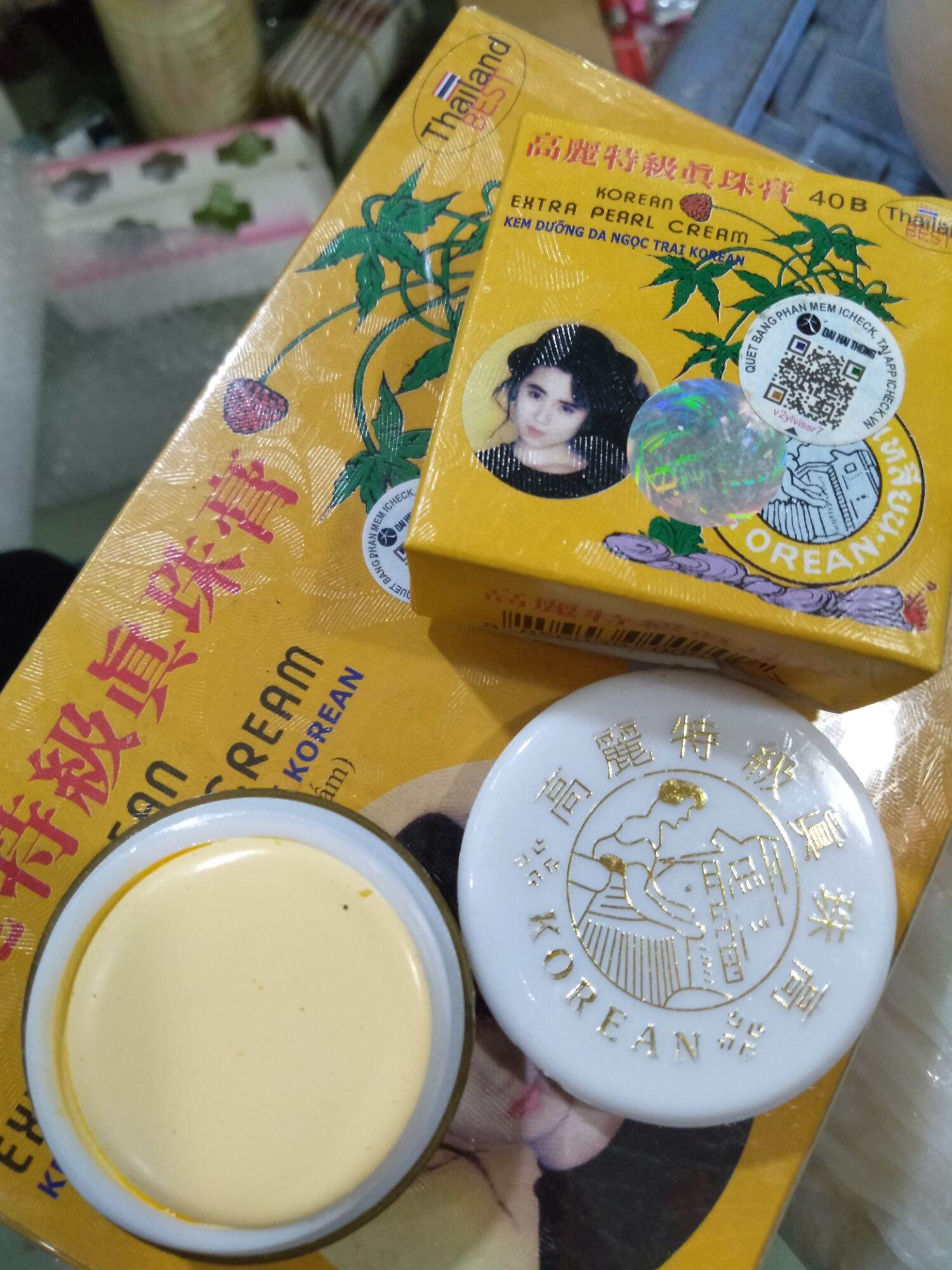 Combo lố 12 hộp kem sâm thái lan