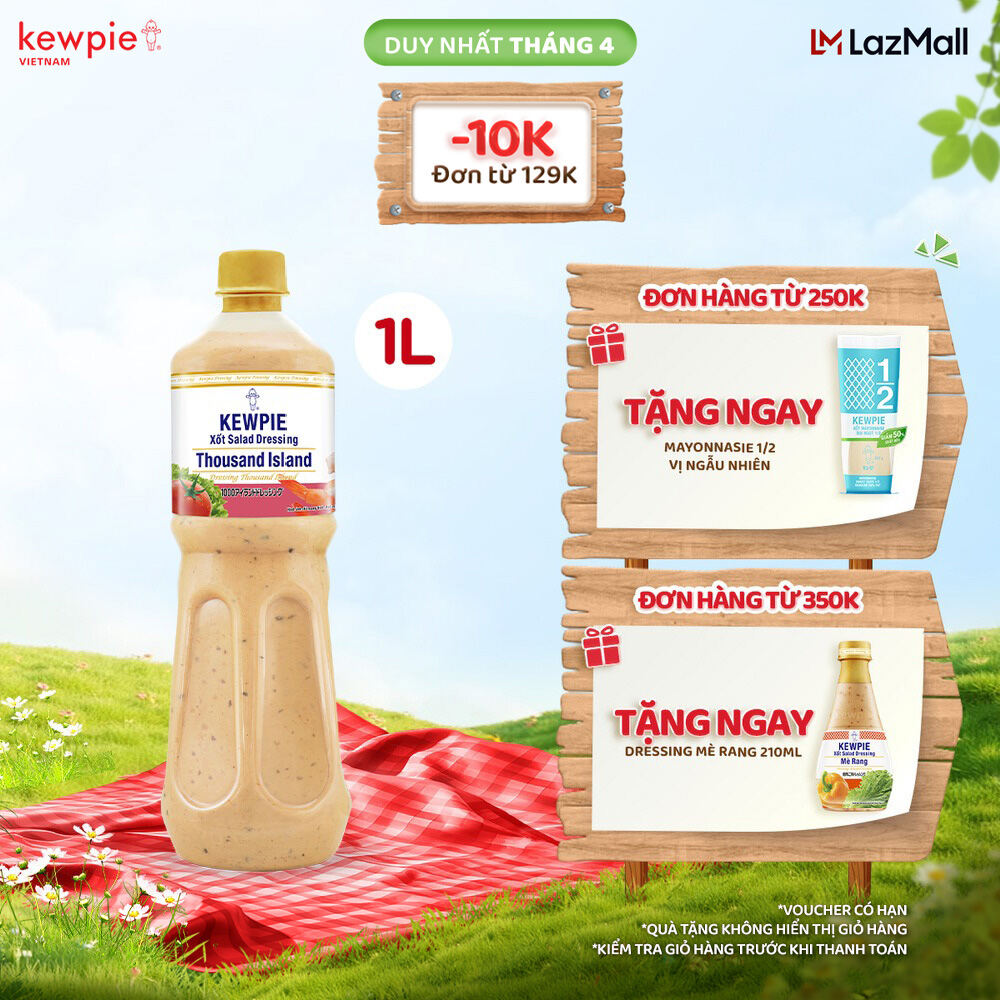 Xốt Salad Dressing Thousand Island Kewpie 1L