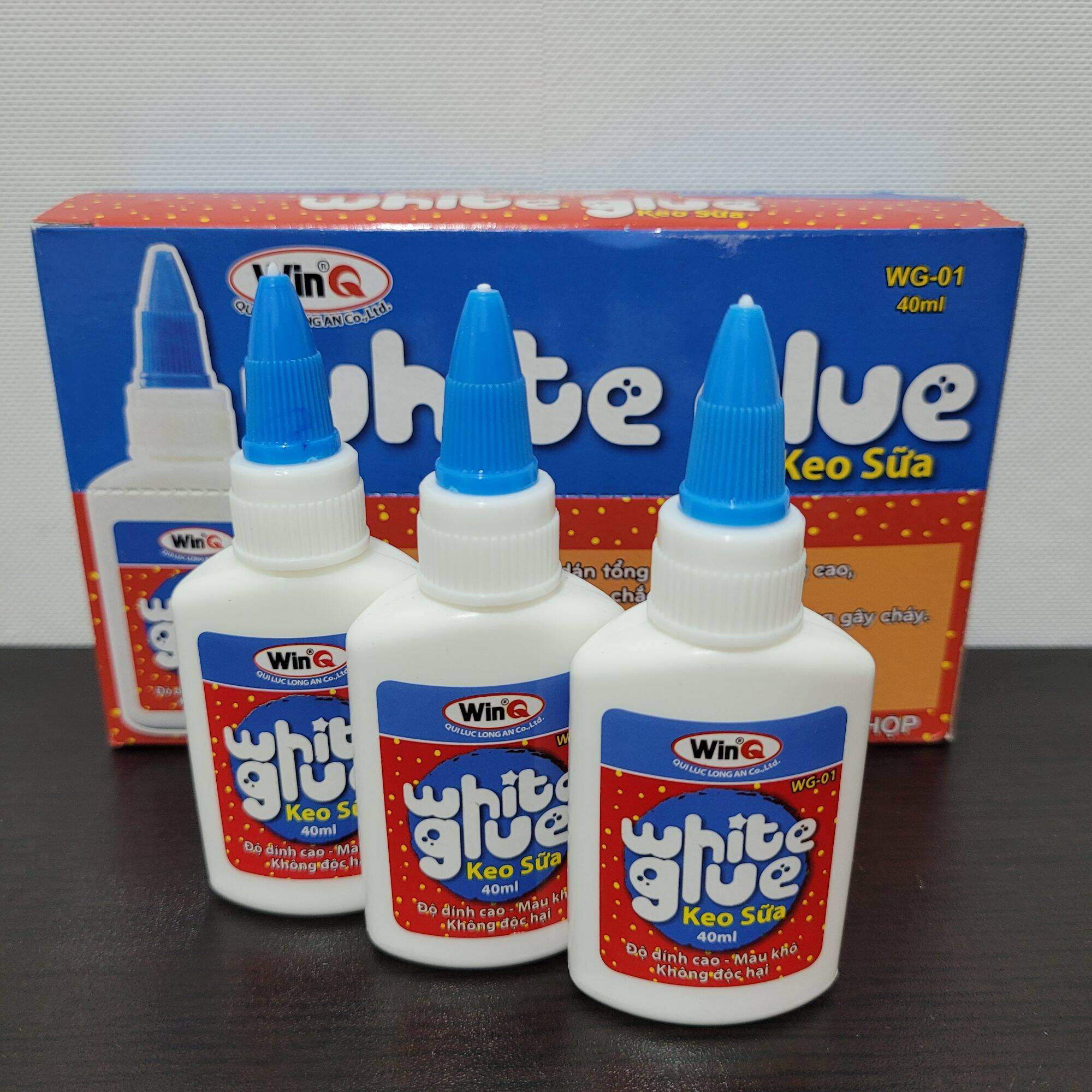 Keo sữa chất lượng cao dán đồ thủ công WG01 - 40ml 120ml - Keo dán thủ công học sinh