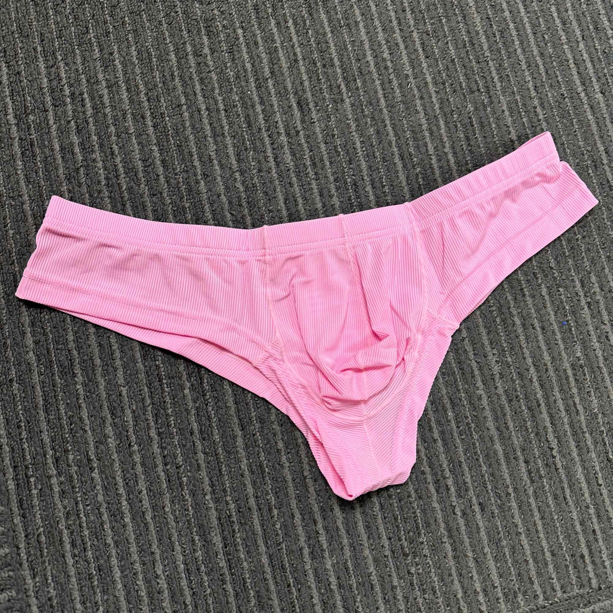 Quần lót nam bikini thun nữa mông size M-XL