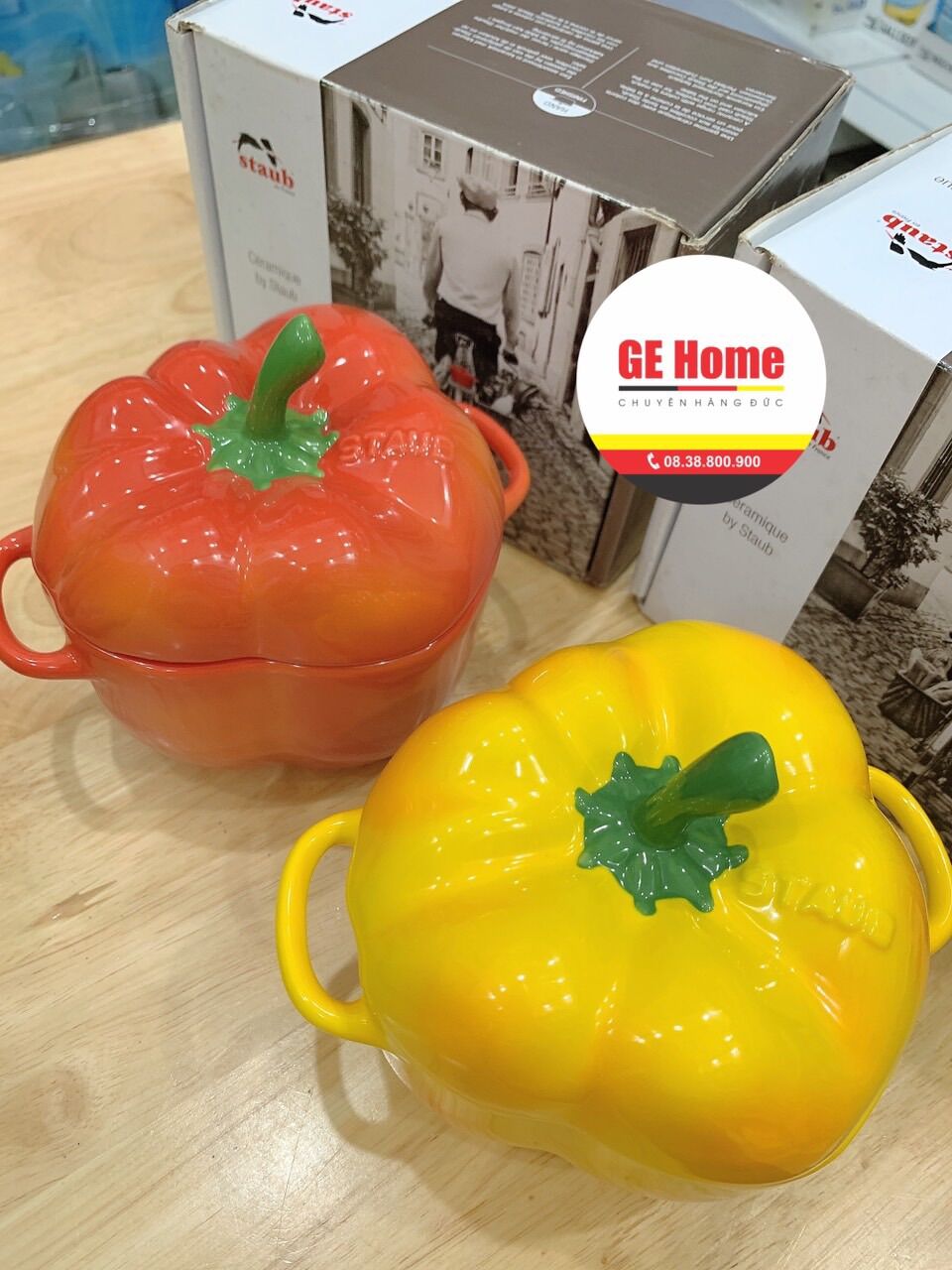 Thố quả ớt chuông STAUB