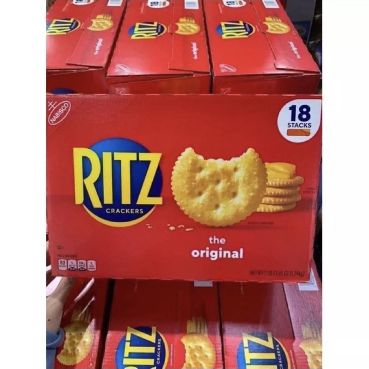 TÁCH LẺ 1 LỐC Bánh Ritz Crackers Original Mỹ hàng chuẩn air thơm ngon, bổ