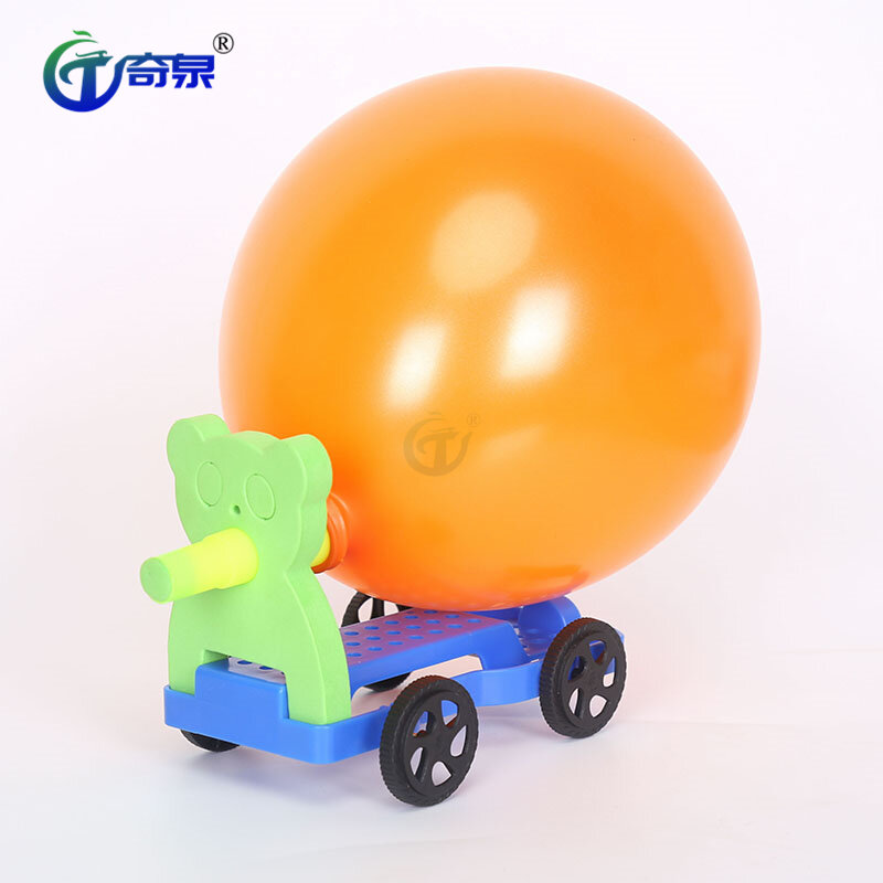 Đồ Chơi Tốt Cho Trí Não, Xe Đẩy Không Khí Hoạt Hình Cho Trẻ Em, Xe Động, Xe Đẩy Khoa Học, Thí Nghiệm, Lực Đẩy Lùi Học Tập Dạy Học