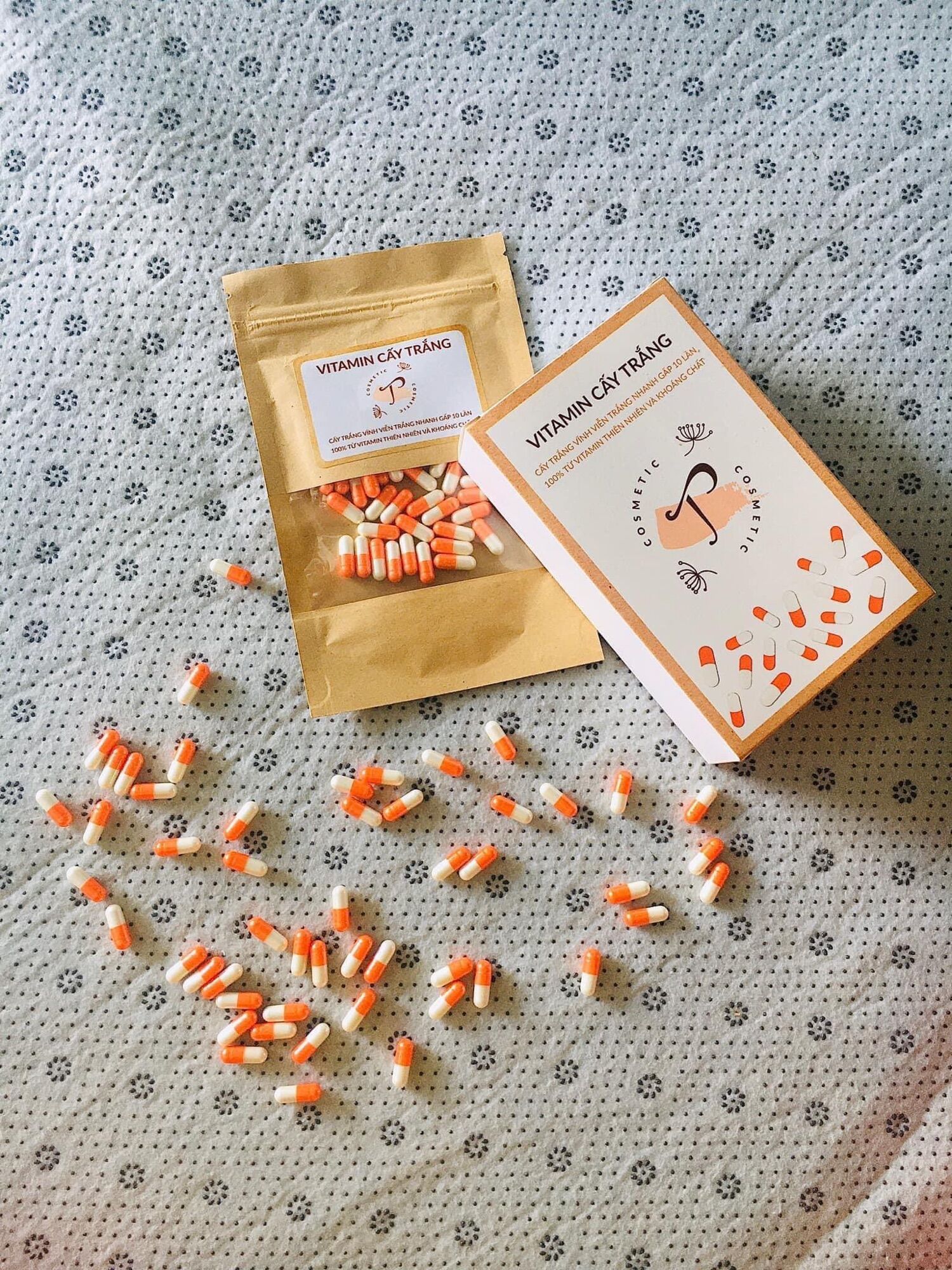 VITAMIN CẤY TRẮNG { combo 10 viên }