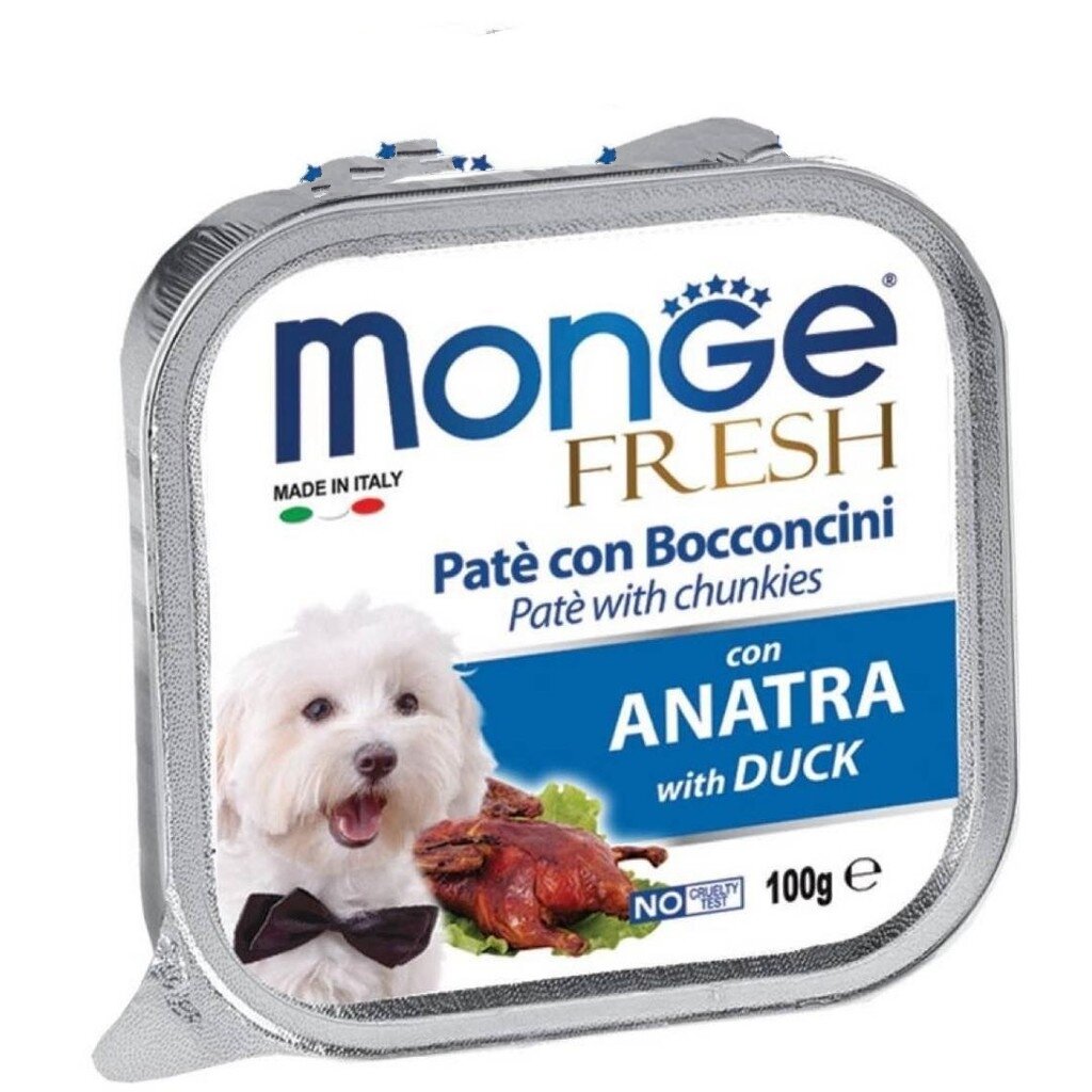 PATE MONGE cho chó nhiều vị thơm ngon 100g