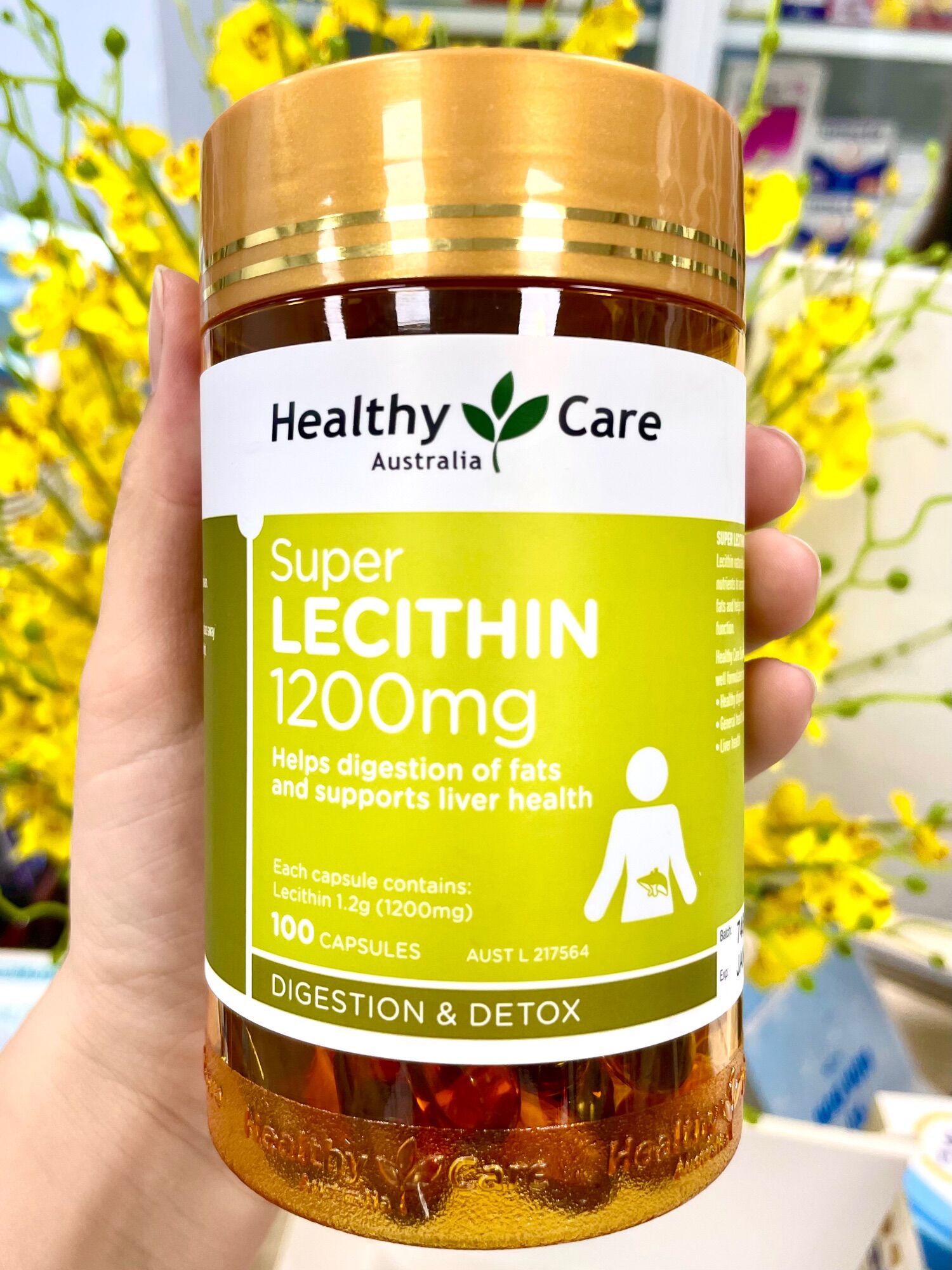 Lecithin 1200mg - Tinh chất mầm đậu nành